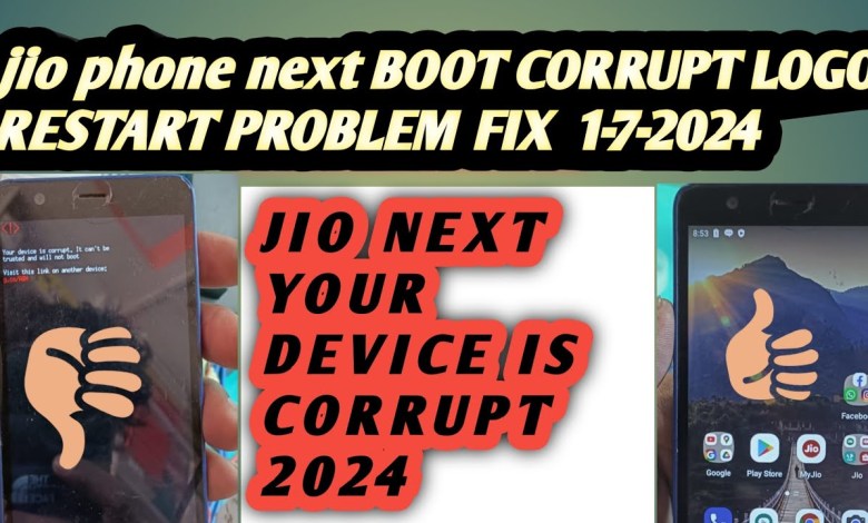 Jio Phone Next Fleshing 2024 |Your Device Corrected Fix Jio Phone Next Fleshing 2024 |Your Device Corrected Fix