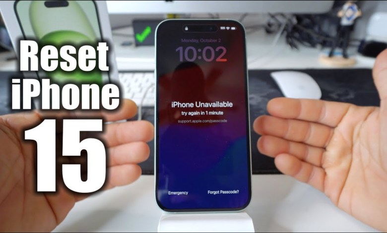 How To Reset & Restore your Apple iPhone 15 – Factory How To Reset & Restore your Apple iPhone 15 – Factory