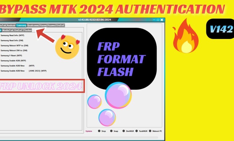 MTK Auth Bypass Tool v142.00.4222 | SAMSUNG FRP BYPASS MTK Auth Bypass Tool v142.00.4222 | SAMSUNG FRP BYPASS