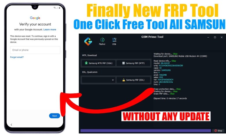 Curious about bypassing FRP on Samsung devices? Introducing the Samsung FRP Tool for all Samsung Android 12/13/14 devices! Curious about bypassing FRP on Samsung devices? Introducing the Samsung FRP Tool for all Samsung Android 12/13/14 devices!
