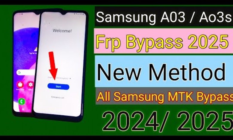 Unlock Samsung A03s with this unique FRP bypass method! Unlock Samsung A03s with this unique FRP bypass method!