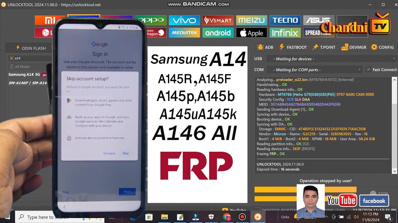 Uncover the Mystery: Samsung A145R_A145F_145p_145b_146 FRP Bypass Unlock – What’s the Secret? Uncover the Mystery: Samsung A145R_A145F_145p_145b_146 FRP Bypass Unlock – What’s the Secret?
