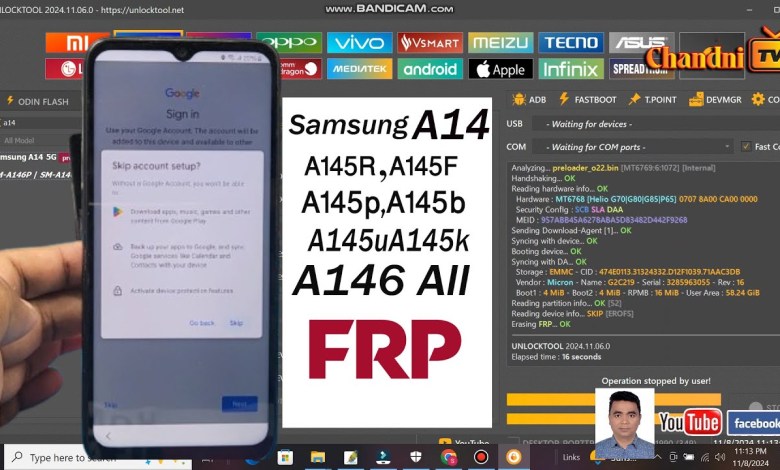 Uncover the Mystery: Samsung A145R_A145F_145p_145b_146 FRP Bypass Unlock – What’s the Secret? Uncover the Mystery: Samsung A145R_A145F_145p_145b_146 FRP Bypass Unlock – What’s the Secret?