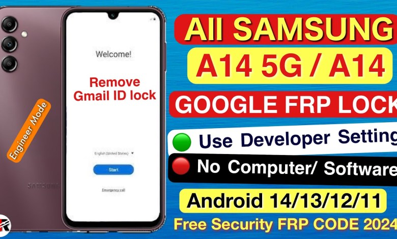 Curious About Samsung A14 5G/A14 FRP Bypass Without PC in 2024? Curious About Samsung A14 5G/A14 FRP Bypass Without PC in 2024?