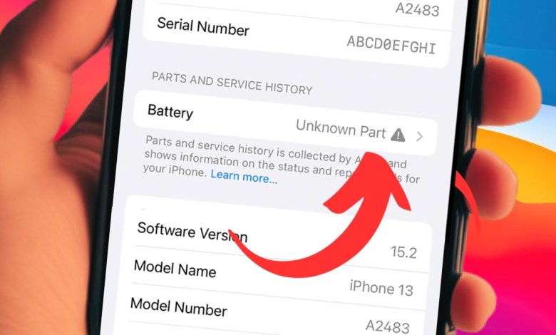 Unknown part battery iPhone | X Xs Max / 11 Pro Max / Unknown part battery iPhone | X Xs Max / 11 Pro Max /