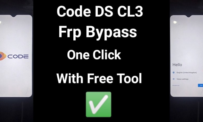 CODE DS CL3 Frp Bypass Android 13 | One Click | With CODE DS CL3 Frp Bypass Android 13 | One Click | With