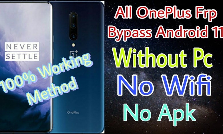 All OnePlus Frp Bypass Without Pc ll Android 11 ll No All OnePlus Frp Bypass Without Pc ll Android 11 ll No