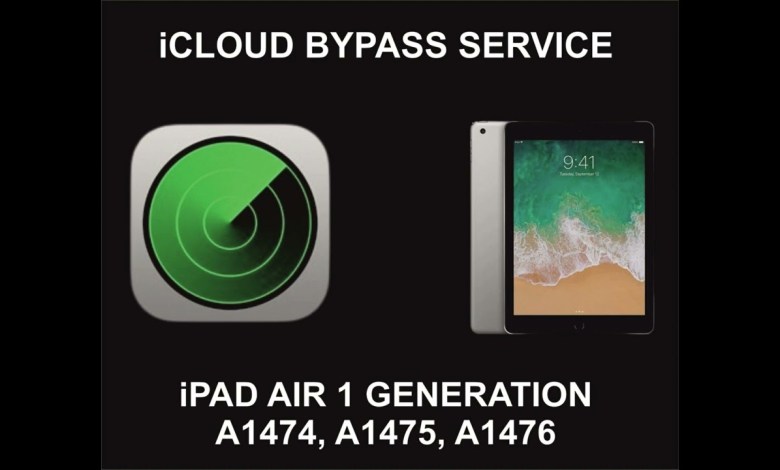 iPad iCloud Bypass Service, iPad Air 1, A1474, A1475, iPad iCloud Bypass Service, iPad Air 1, A1474, A1475,