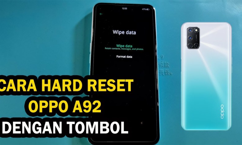 How to Hard Reset Oppo A92 Using Buttons How to Hard Reset Oppo A92 Using Buttons