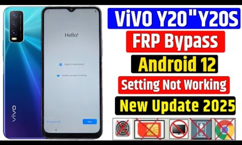 Unlocking Secrets: The Latest 2025 Vivo Y20 FRP Bypass for Android 12 Revealed! Unlocking Secrets: The Latest 2025 Vivo Y20 FRP Bypass for Android 12 Revealed!