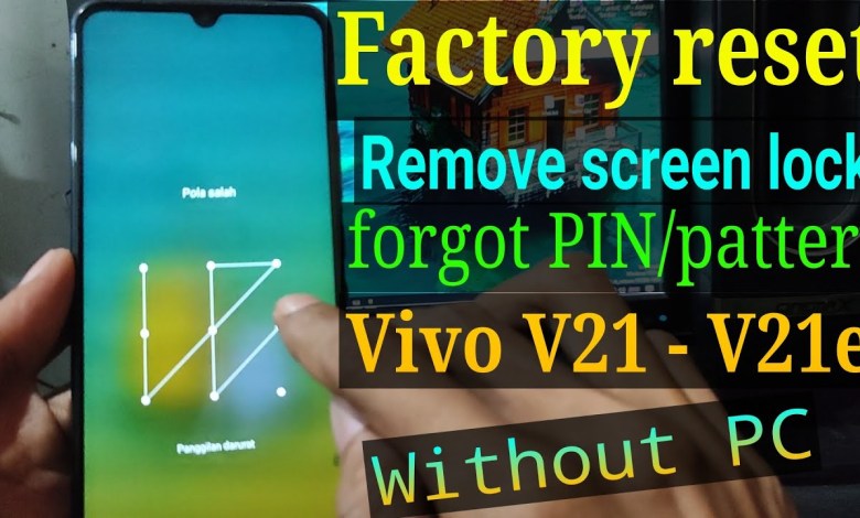 Factory reset Vivo V21 Factory reset Vivo V21