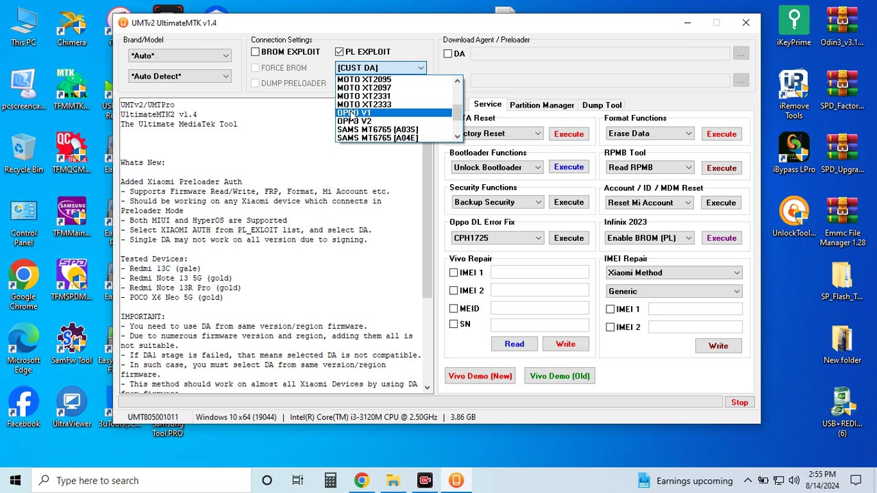 Oppo A54 Frp Remove UMT 2024 Jist 1 Click Oppo A54 Frp Remove UMT 2024 Jist 1 Click