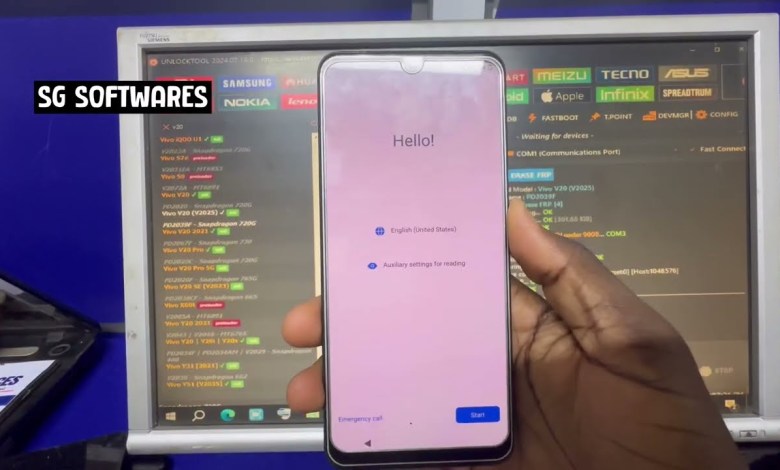 Vivo v20 frp bypass UnlockTool Vivo v20 frp bypass UnlockTool