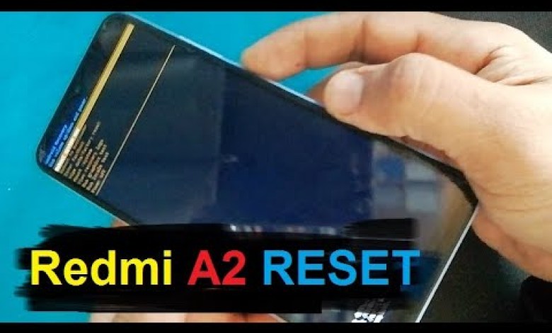 How to Hard Reset Xiaomi Redmi A2 How to Hard Reset Xiaomi Redmi A2