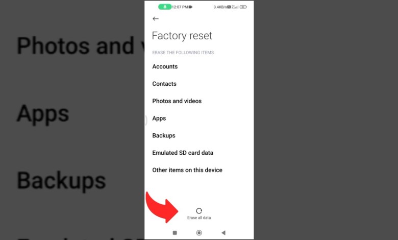 How to reset mobile? #shorts #tech How to reset mobile? #shorts #tech