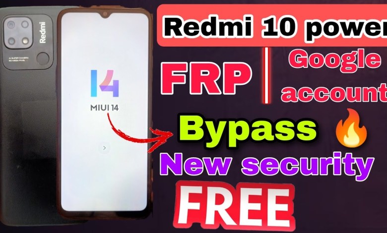 Unlock Redmi 10 Power with this Simple FRP Bypass | Learn How to Remove Google Account Lock on Redmi 10 Unlock Redmi 10 Power with this Simple FRP Bypass | Learn How to Remove Google Account Lock on Redmi 10