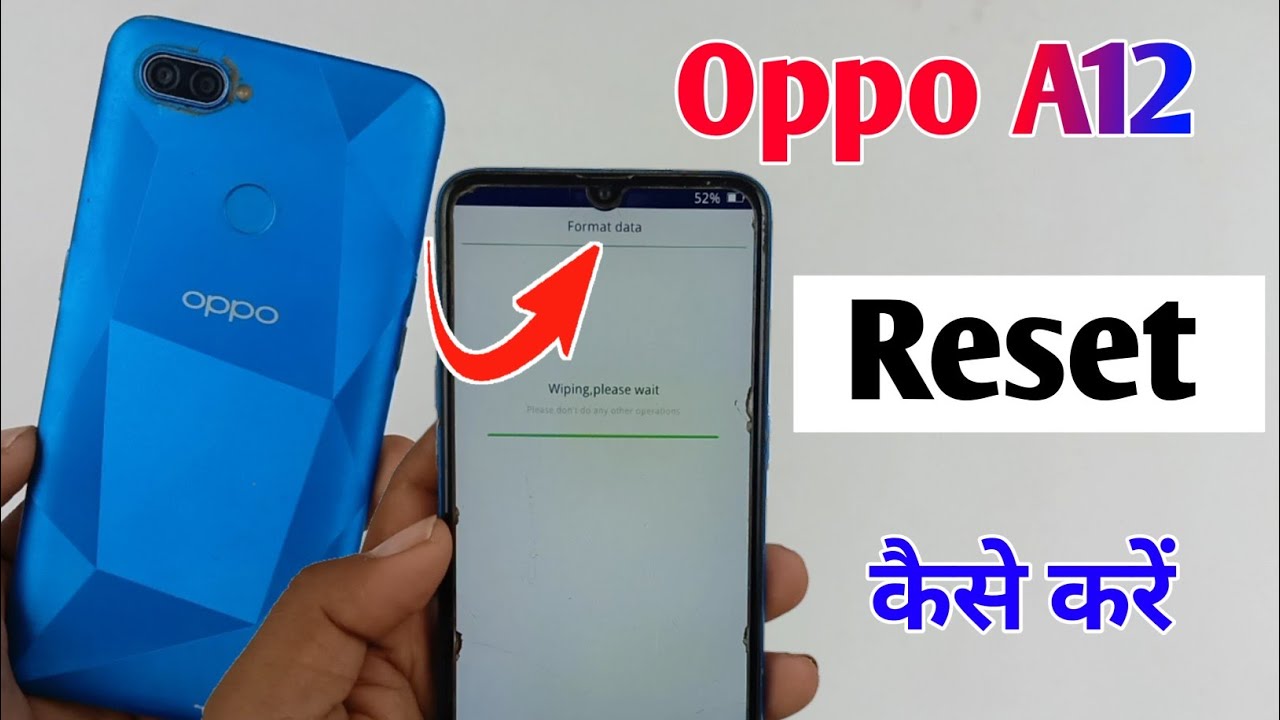 how to factory reset Oppo a12 / Oppo a12 reset kaise how to factory reset Oppo a12 / Oppo a12 reset kaise