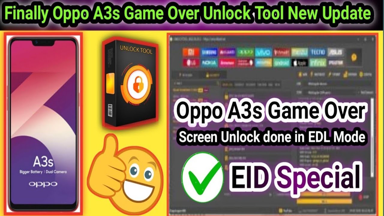 oppo A3s unlock tool 10 August 2024 oppo A3s unlock tool 10 August 2024