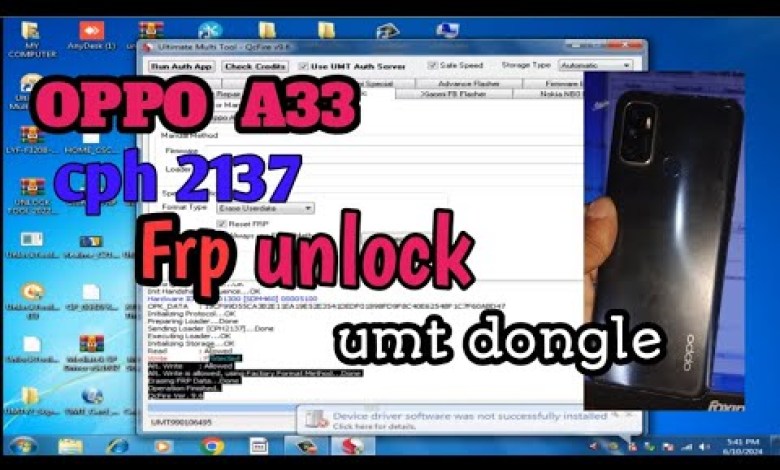 OPPO A33 (cph2137) frp unlock umt tool OPPO A33 (cph2137) frp unlock umt tool
