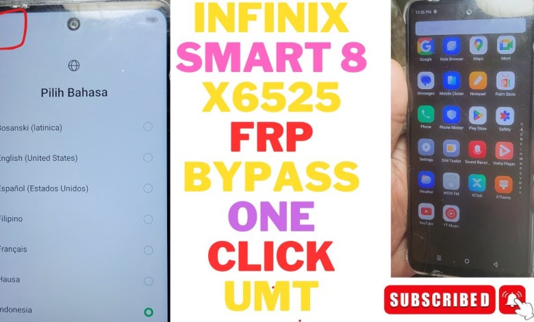 Unlock Infinix Smart 8 X6525 with One-Click UMT FRP Bypass: Discover How! Unlock Infinix Smart 8 X6525 with One-Click UMT FRP Bypass: Discover How!
