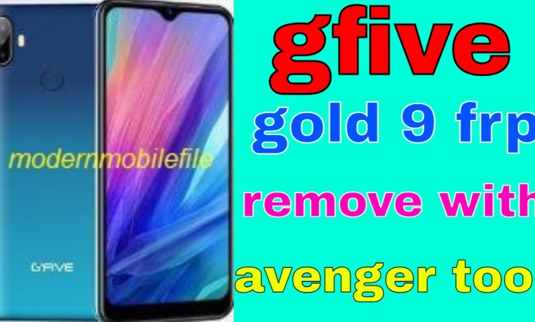 gfive gold 9 frp remove with avenger tool gfive gold 9 frp remove with avenger tool