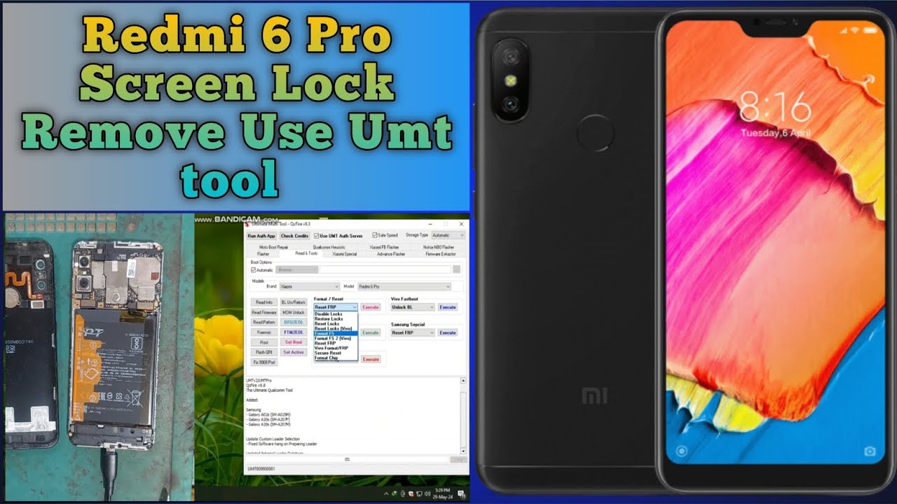 Redmi 6 Pro Frp Bypass Redmi 6 Pro Frp Bypass