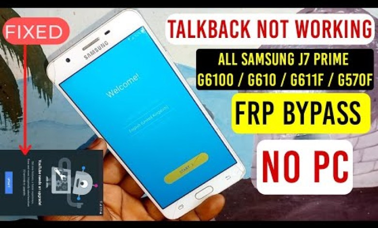Samsung J7 Prime (G6100, G610, G611f, G570) Frp Samsung J7 Prime (G6100, G610, G611f, G570) Frp