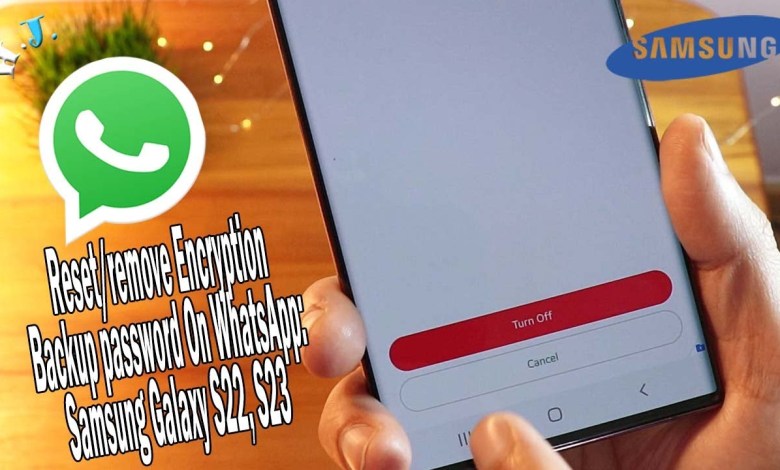 Reset/Remove Encryption Backup password On Reset/Remove Encryption Backup password On