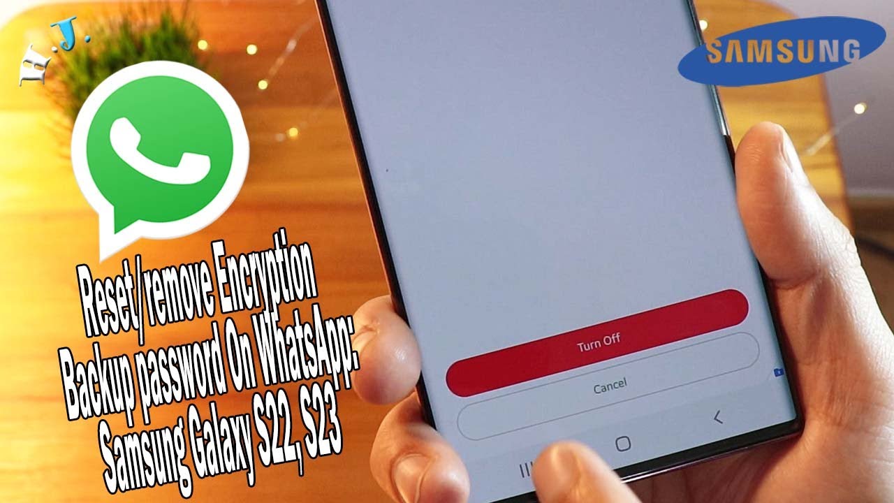 Reset/Remove Encryption Backup password On Reset/Remove Encryption Backup password On