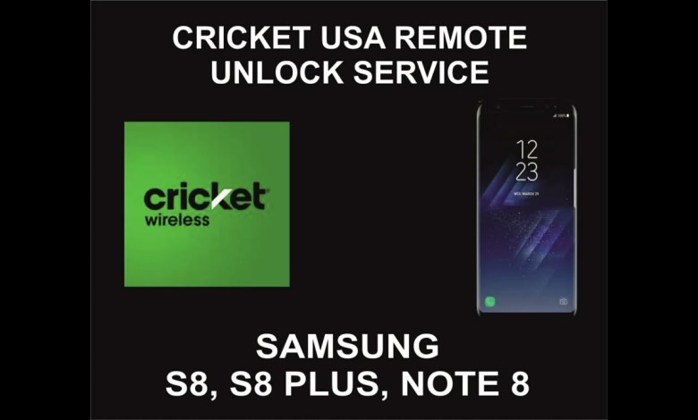 Cricket USA Remote Unlock Service, Samsung S8, S8 Plus, Cricket USA Remote Unlock Service, Samsung S8, S8 Plus,