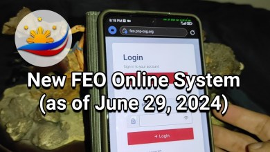 New FEO Online System | Philippines New FEO Online System | Philippines