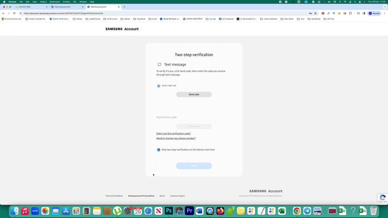 How to change phone number of your Samsung account How to change phone number of your Samsung account