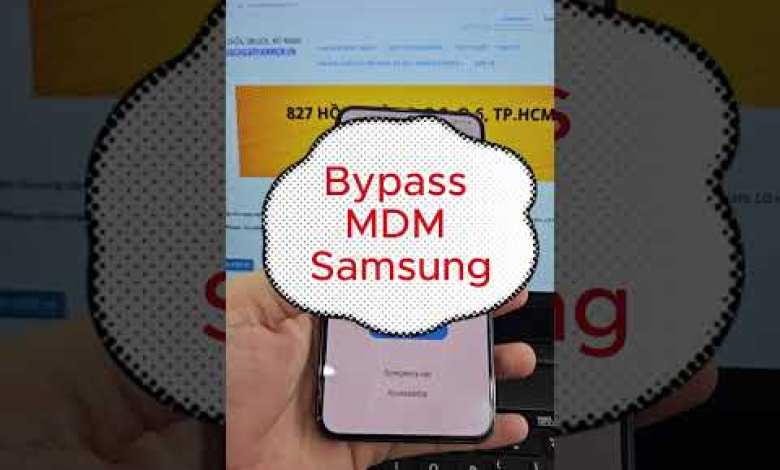 Mở khóa Knox MDM Galaxy S22 | Bypass MDM All Samsung Mở khóa Knox MDM Galaxy S22 | Bypass MDM All Samsung