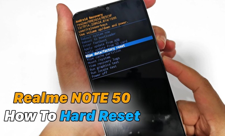 How To Hard Reset Realme NOTE 50 How To Hard Reset Realme NOTE 50