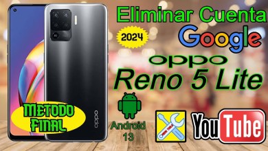 OPPO Reno 5 Lite, Delete Google Account, Android 13, OPPO Reno 5 Lite, Delete Google Account, Android 13,