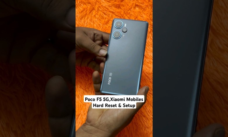 Poco F5, Xiaomi Mobiles Hard Reset. #smartphone Poco F5, Xiaomi Mobiles Hard Reset. #smartphone
