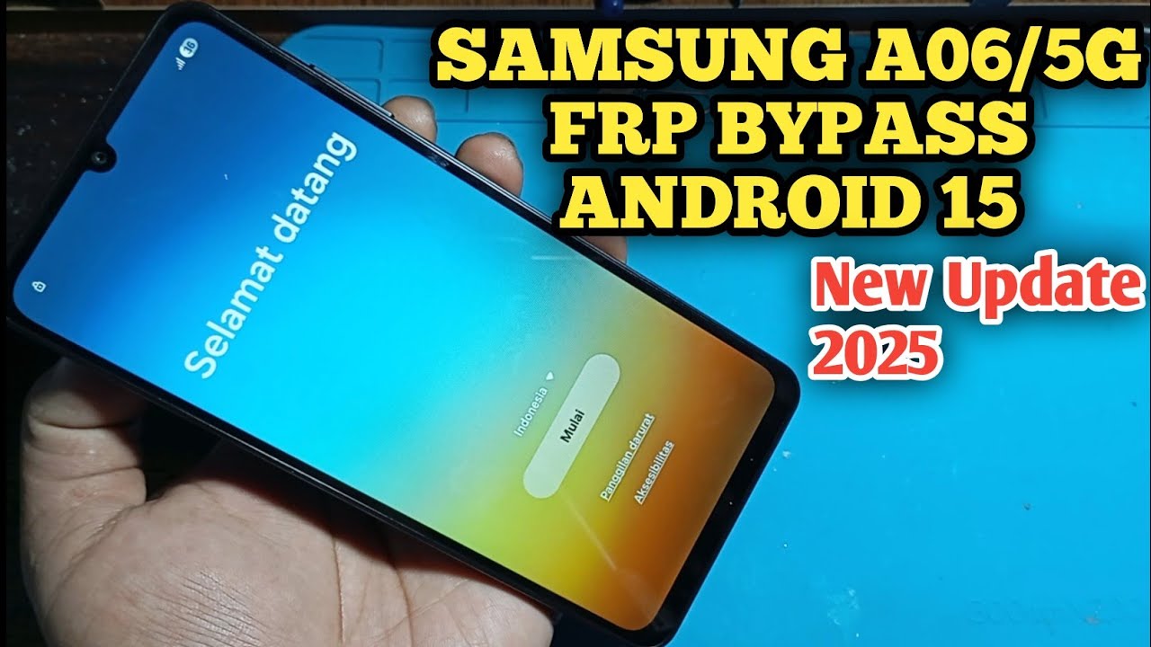 Unlocking Secrets: How to Bypass FRP on the Samsung A06 5G with Android 15 in 2025! Unlocking Secrets: How to Bypass FRP on the Samsung A06 5G with Android 15 in 2025!