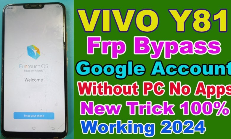 VIVO Y81 FRP BYPASS Without PC || ALL VIVO FRP bypass VIVO Y81 FRP BYPASS Without PC || ALL VIVO FRP bypass