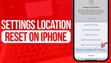 How to Reset Settings Location on iPhone | Full Guide How to Reset Settings Location on iPhone | Full Guide