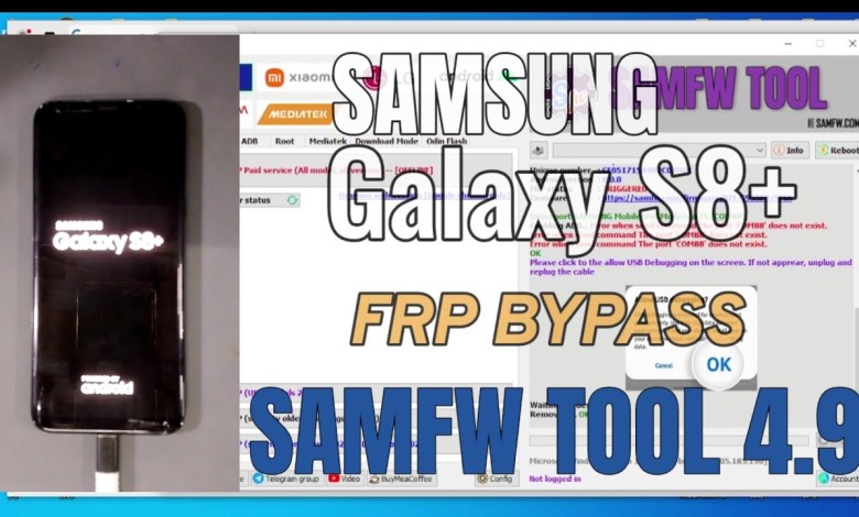 Samsung Galaxy S8+ (SM-G955F) Frp Bypass | SamFw Samsung Galaxy S8+ (SM-G955F) Frp Bypass | SamFw