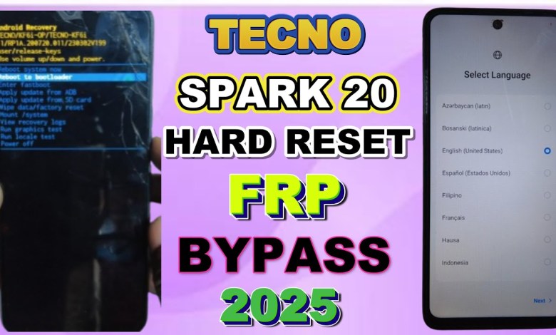 Unlocking the Tecno Spark 20 Pro: A Step-by-Step Guide to FRP Bypass and Hard Reset Unlocking the Tecno Spark 20 Pro: A Step-by-Step Guide to FRP Bypass and Hard Reset