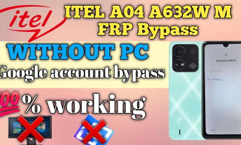 Unlocking Secrets: How to Bypass FRP on ITEL A04 A632WM Running Android 13! Unlocking Secrets: How to Bypass FRP on ITEL A04 A632WM Running Android 13!