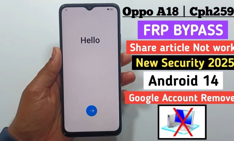 Unlock the OPPO A18 with this FRP/Google Account Bypass on Android 14! | Learn how to Share Unlock the OPPO A18 with this FRP/Google Account Bypass on Android 14! | Learn how to Share