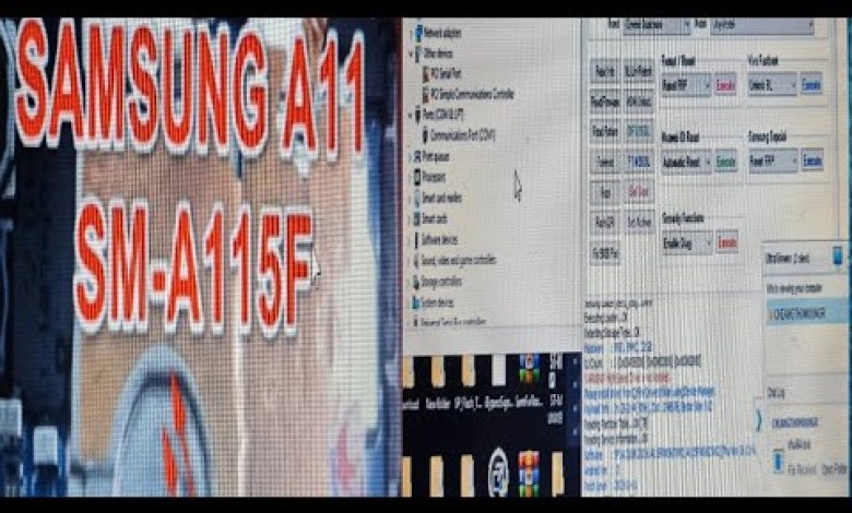 Samsung A11 SM A115F Reset FRP Lock Test Point UMT Samsung A11 SM A115F Reset FRP Lock Test Point UMT