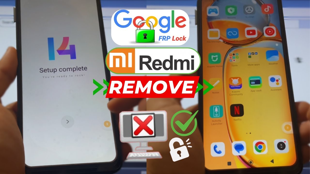 Unlocking the Redmi 13C FRP: A new and promising solution for bypassing Google activation Unlocking the Redmi 13C FRP: A new and promising solution for bypassing Google activation
