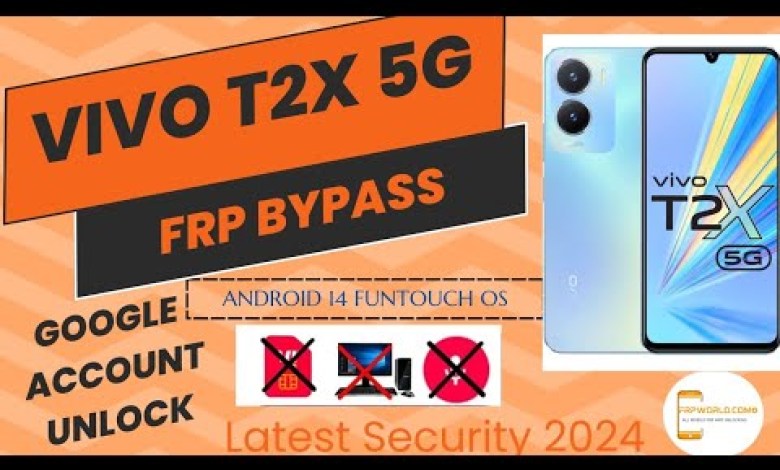 VIVO T2X 5G FRP BYPASS WITHOUT PC 2024 | GOOGLE ACCOUNT VIVO T2X 5G FRP BYPASS WITHOUT PC 2024 | GOOGLE ACCOUNT