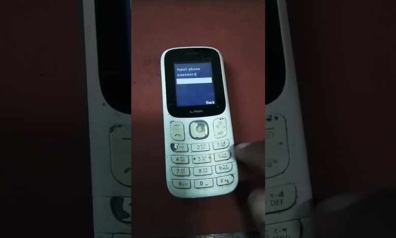 Lava A1 Lite password reset done Lava A1 Lite password reset done