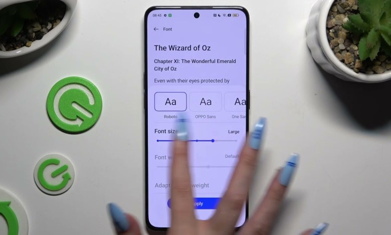 How to Change Font Size on OPPO Reno 8 Pro How to Change Font Size on OPPO Reno 8 Pro