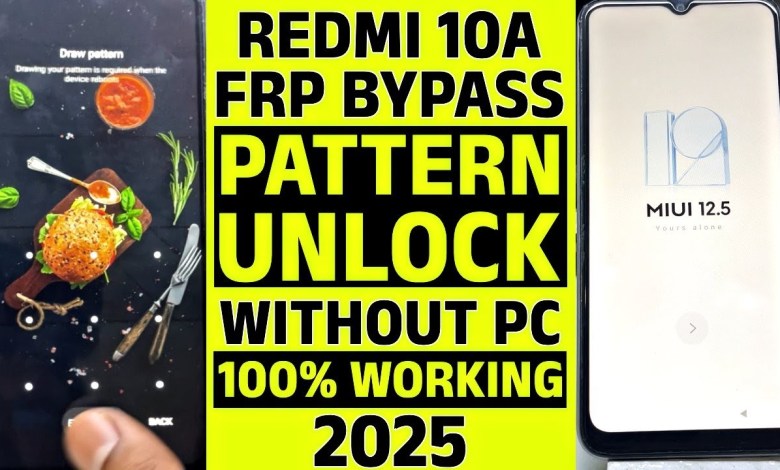 Unlock Secrets: Redmi 10A FRP Bypass & Pattern Unlock Without a PC! Unlock Secrets: Redmi 10A FRP Bypass & Pattern Unlock Without a PC!