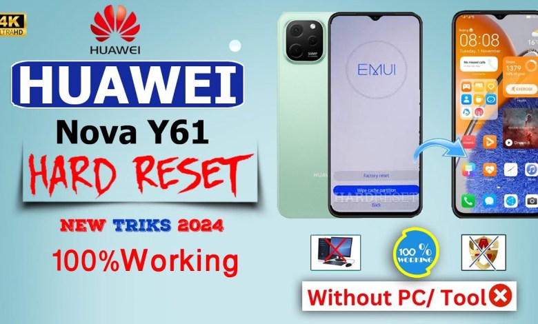 Huawei nova Y61 Hard Reset || Huawei ( eve-lx9n) Huawei nova Y61 Hard Reset || Huawei ( eve-lx9n)